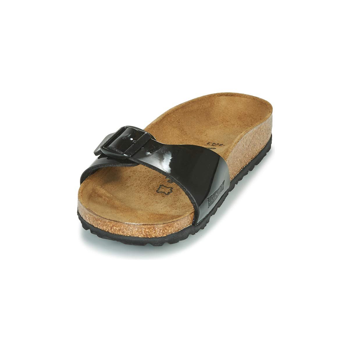 Birkenstock Unisex Madrid BS Birko-Flor Nubuck Black Sandals 6 W / 4 M US