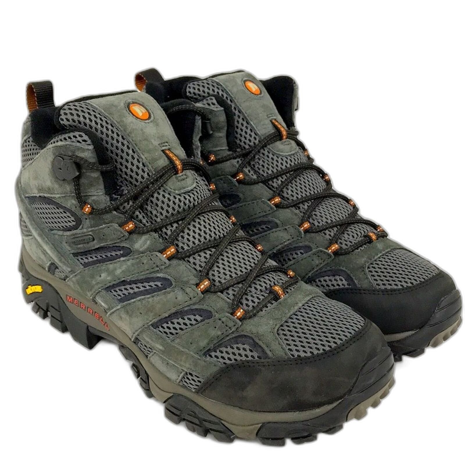 Merrell Mens Moab 3 Mid Waterproof Hiking Boot Beluga 11 US