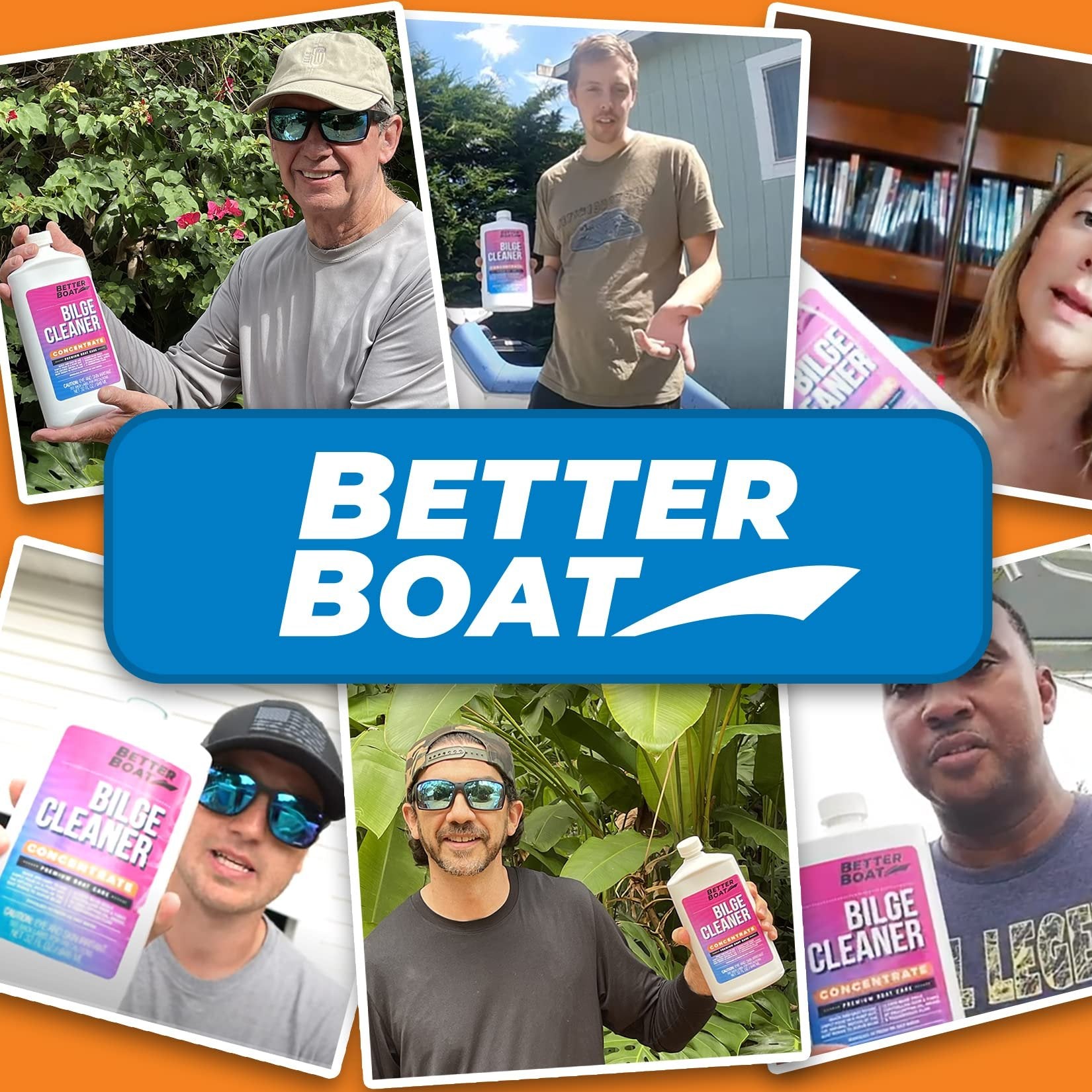 Premium Bilge Cleaner Concentrate for Boats Marine Boat Cleaner Soap Grease Oil Fuel and More