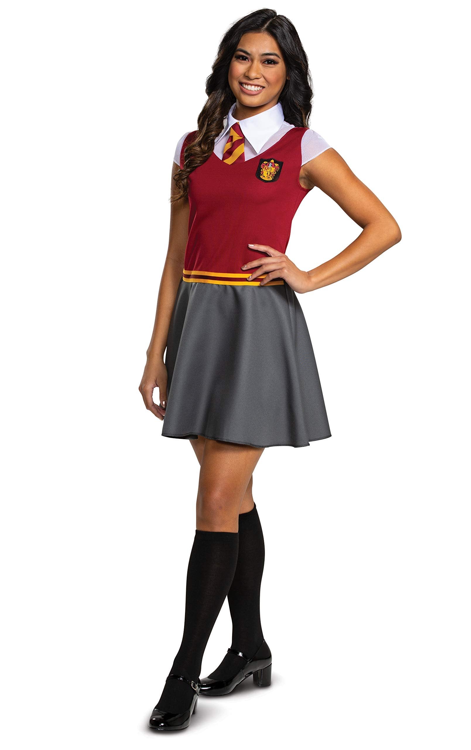 Disguise womens Gryffindor Adult Sized Costumes, Red & Gray, Large 12-14 US