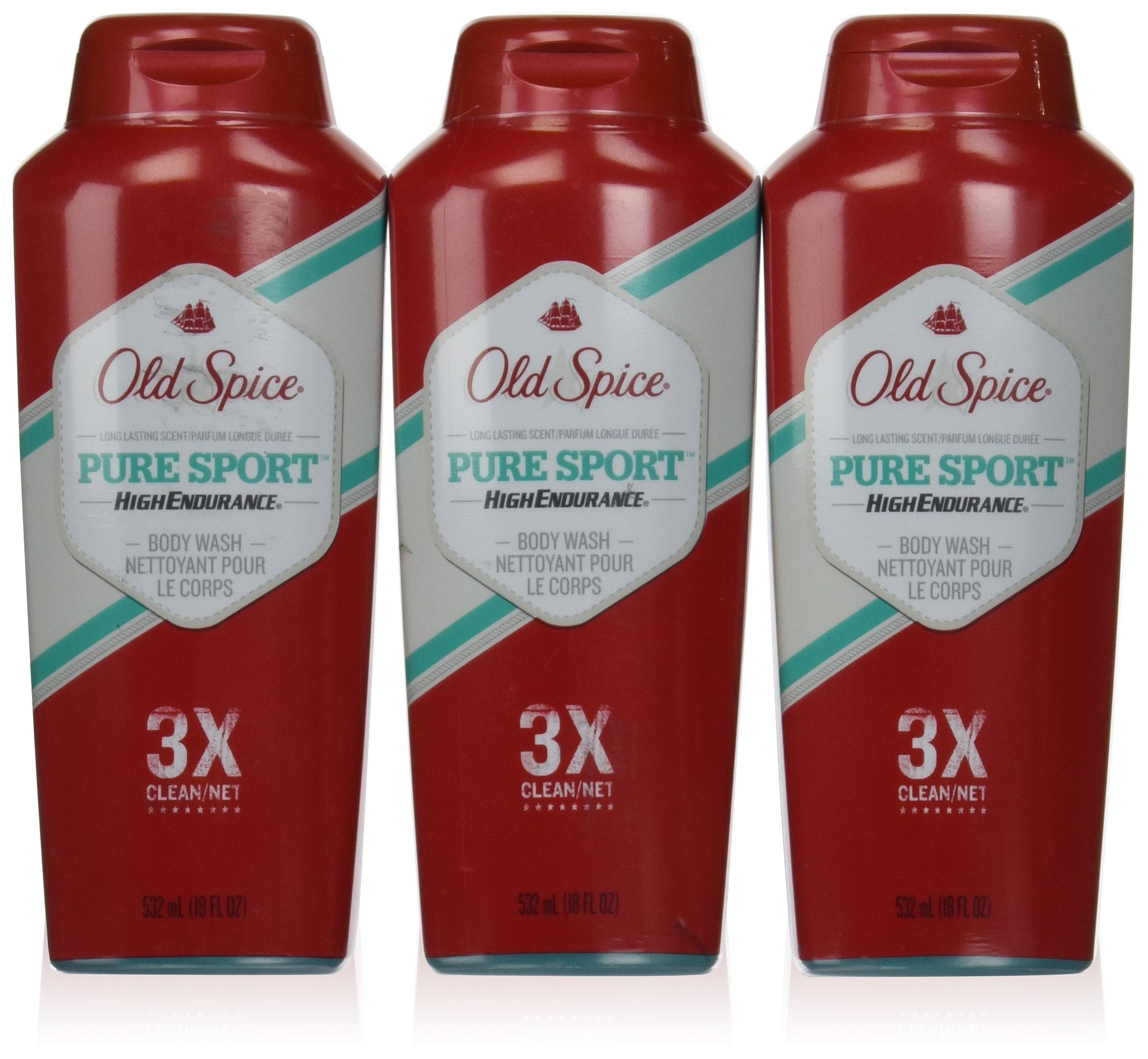 OldSpice 18OZ Body Wash (Pack of 3)