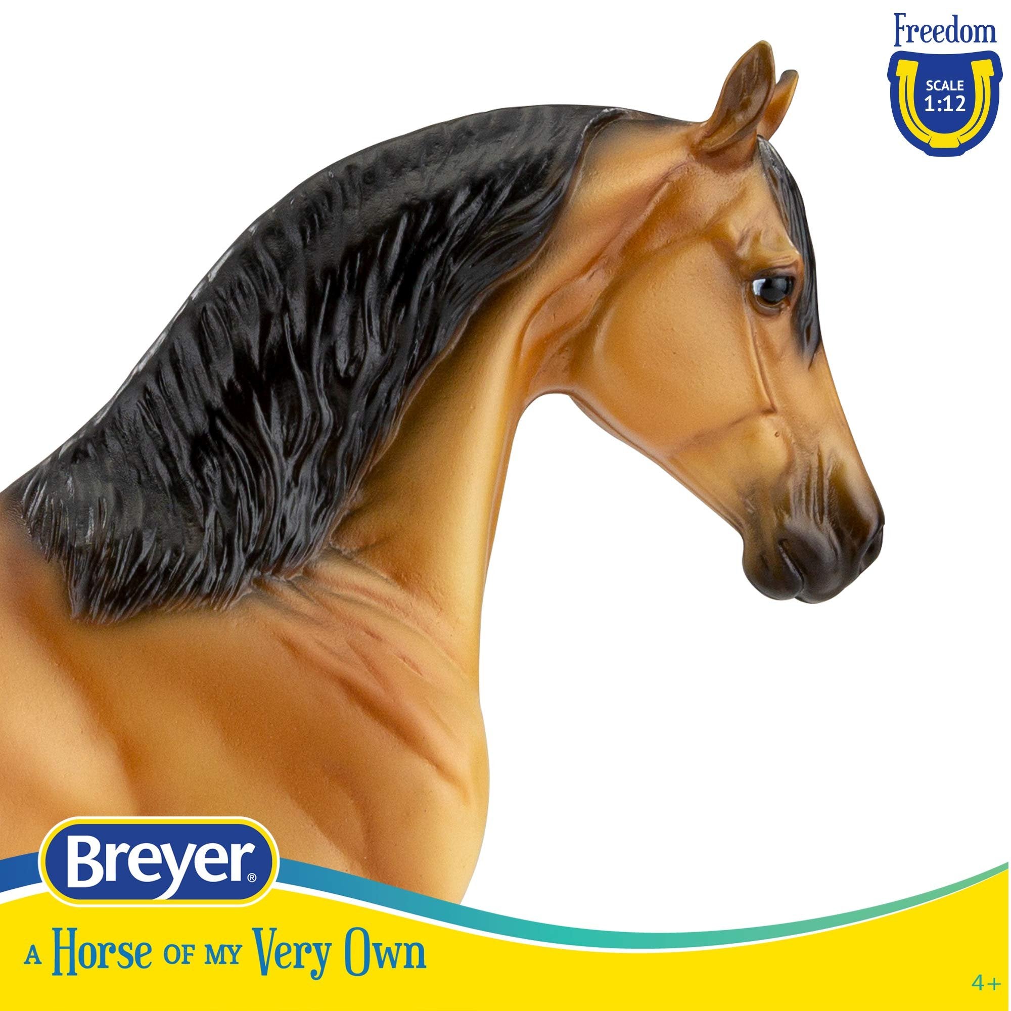Breyer Horses Freedom Series Spanish Mustang Family | 3 Horse Set | Horse Toy | 9.75" x 7" | 1:12 Scale | Horse Toy | Model #5490