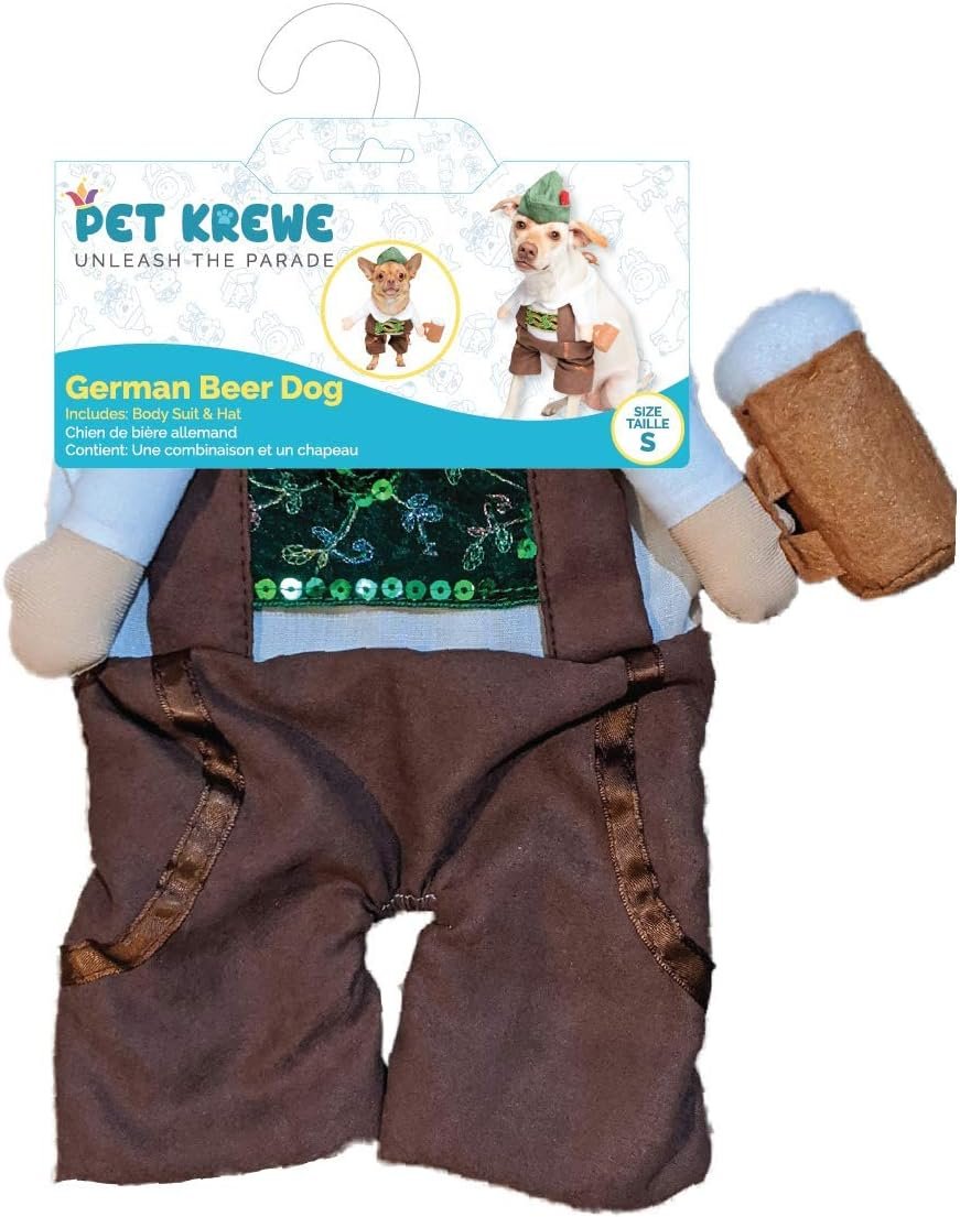 Pet Krewe Dog German Oktoberfest Costume - Oktoberfest Large Dog Costume - Perfect for Oktoberfest, Christmas Holiday, Halloween, Parties, Photoshoots, Gifts for Dog Lovers