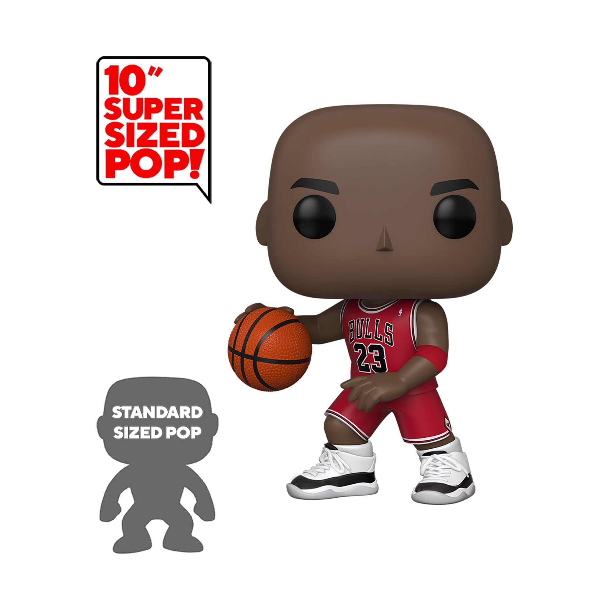 Funko Pop! NBA: Bulls - 10" Michael Jordan (Red Jersey)