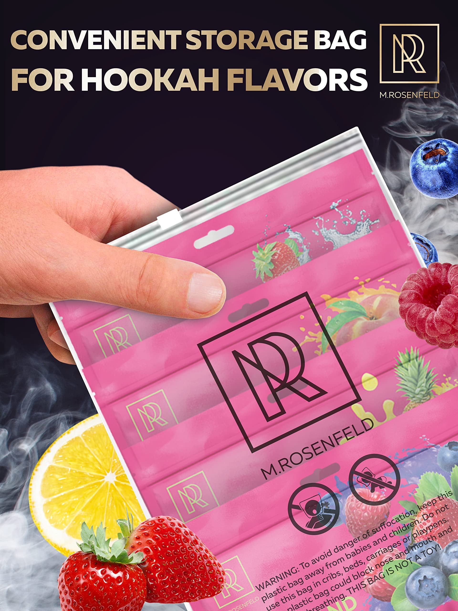 Hookah Shisha Flavors Set - 4 x 100g Shisha Hookah Flavors for 30 Hookah Bowls (Hookah Bundle contains 4 Flavors: Barryland - Something Sweet - Peach Paradise - Sex on the beach) Pack of 4