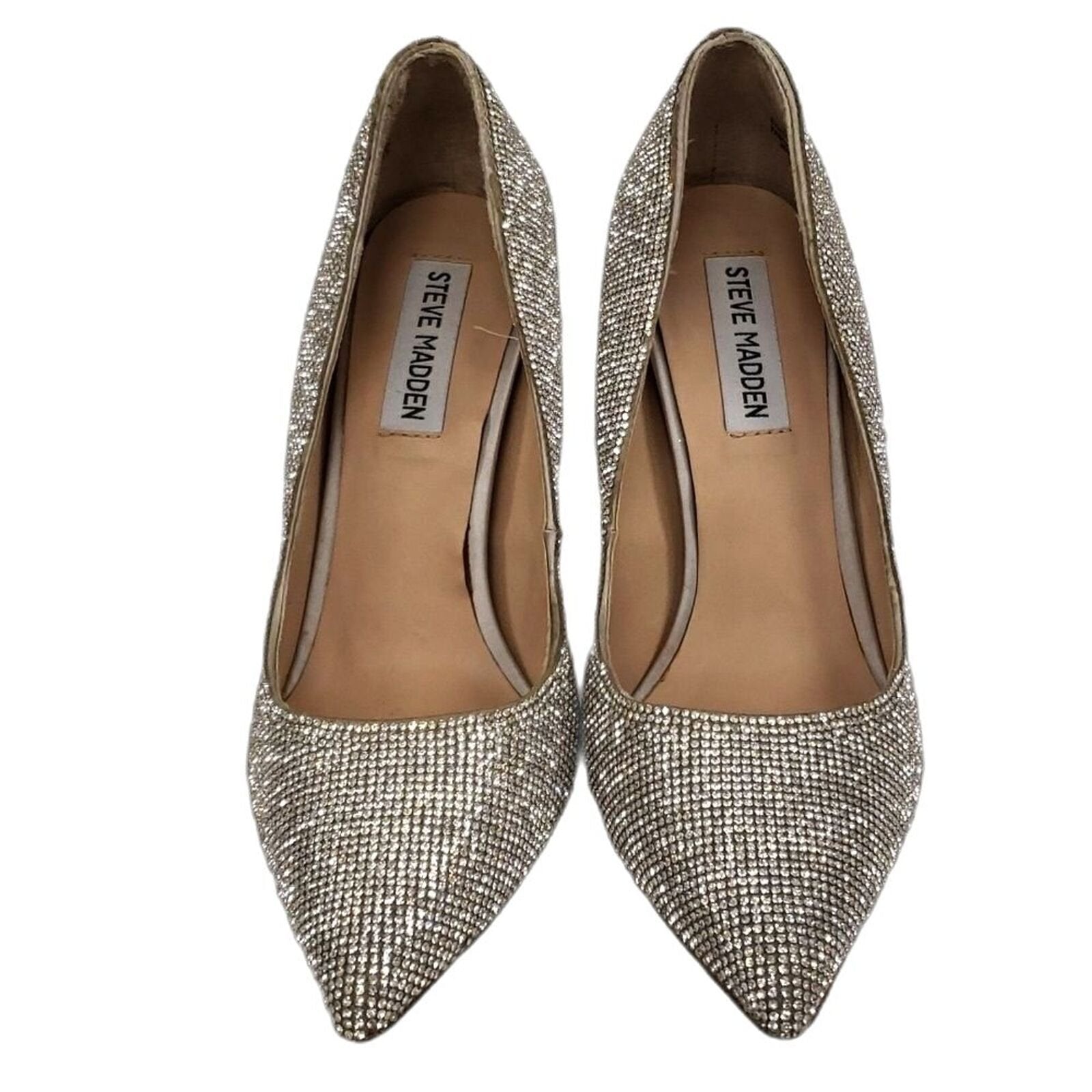 Steve Madden Womens Daisie Pump Crystal 7 US