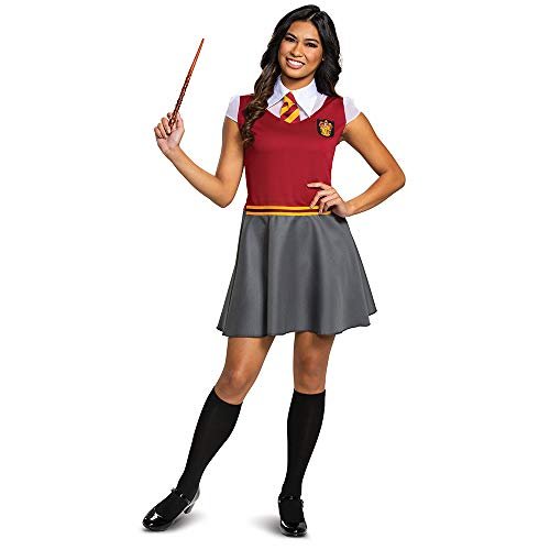 Disguise womens Gryffindor Adult Sized Costumes, Red & Gray, Large 12-14 US