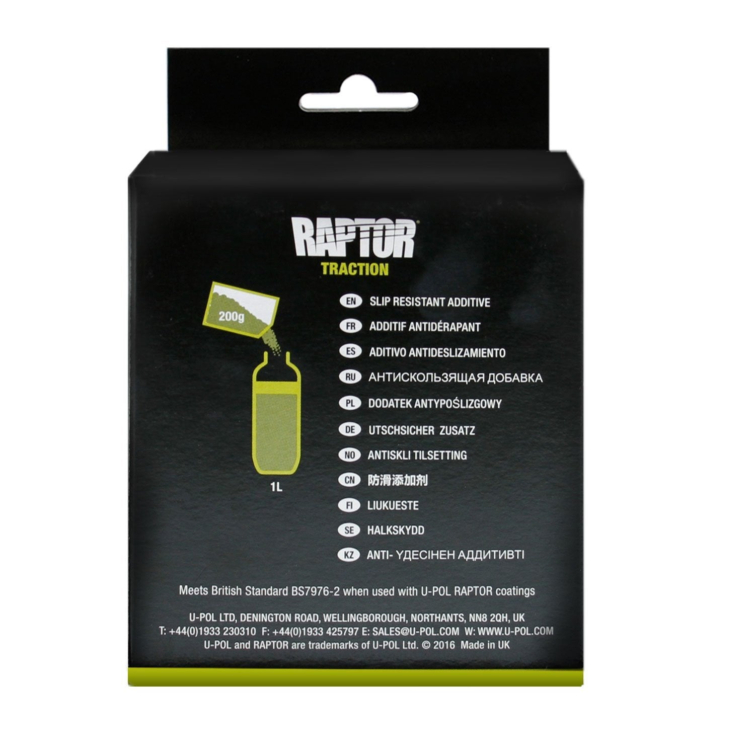 U-POL Raptor Traction Raptor Slip Resistant Additive