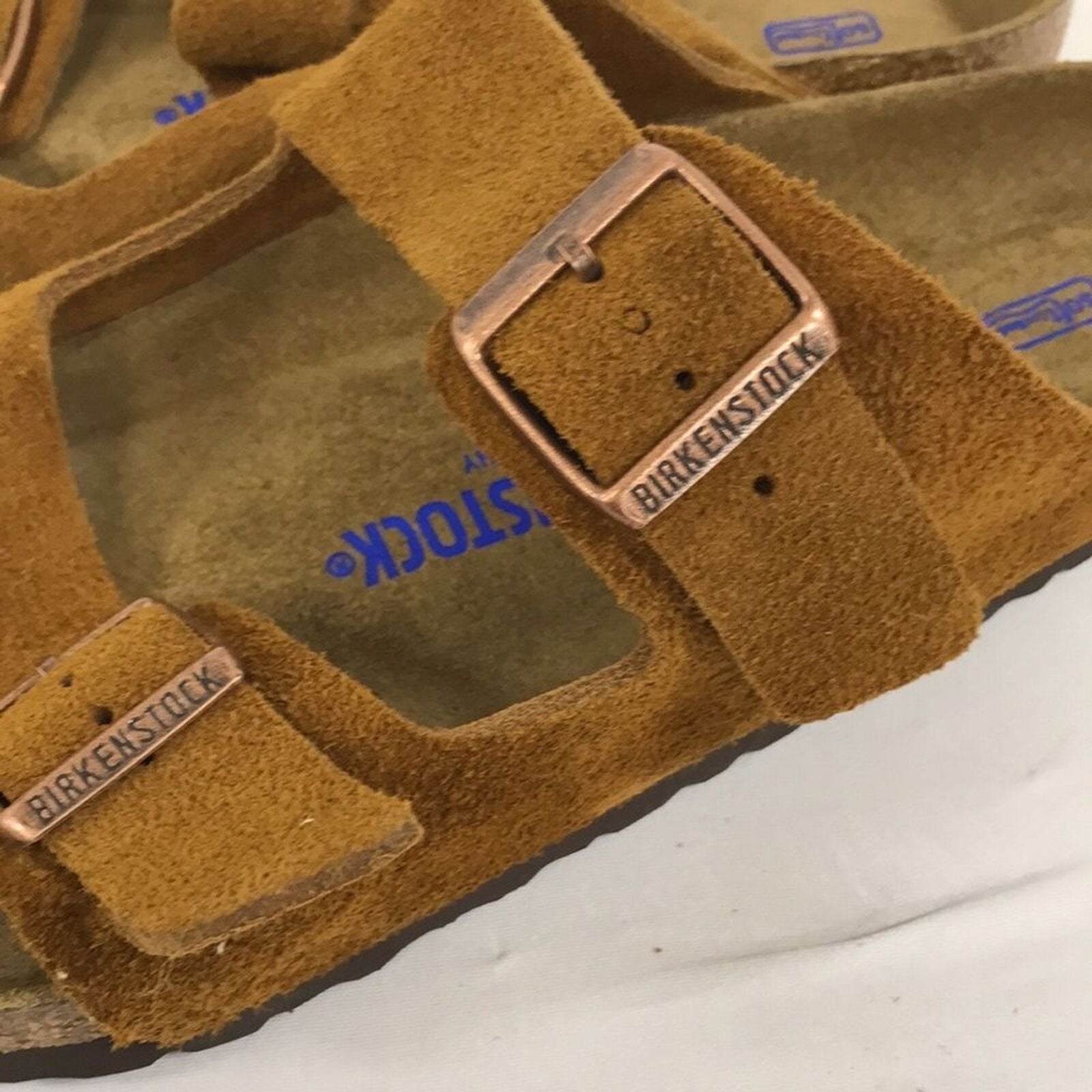 Birkenstock mens Arizona Shearling Sandals 10 US