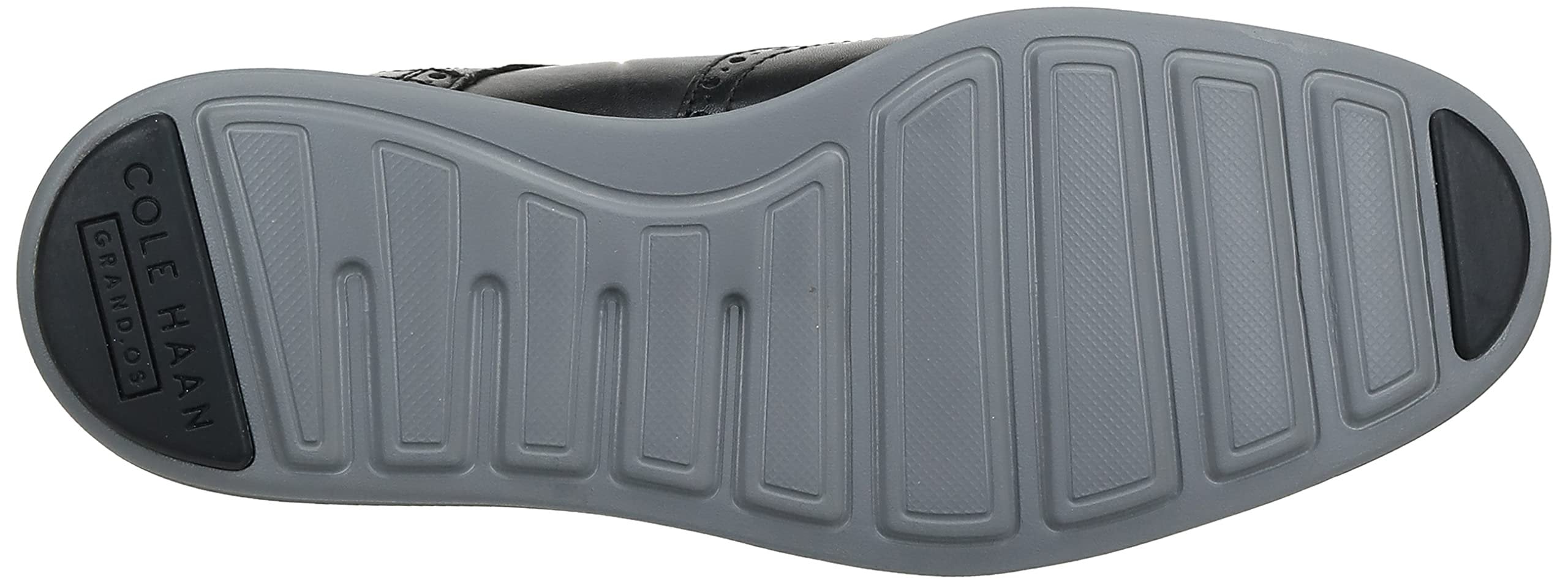 Cole Haan mens Original Grand Wingtip Oxford, Black Leather/Ironstone, 14 US