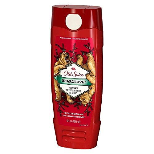 Old Spice Wild Collection Bodywash, Bearglove 16 oz (Pack of 2)