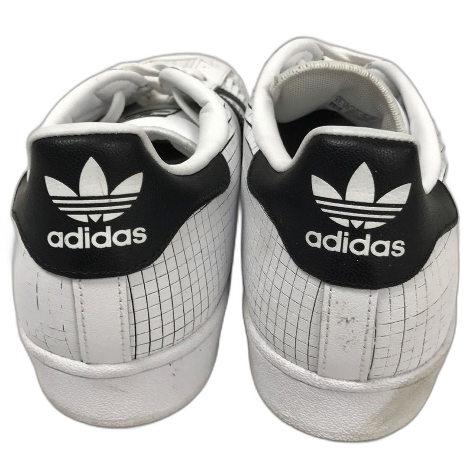 Adidas Superstar White Black Mens Running Shoes Size 11