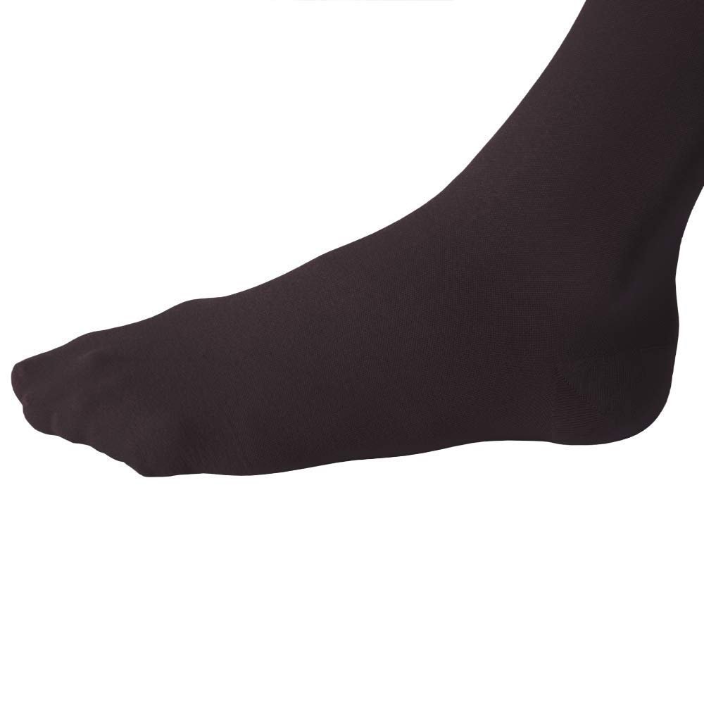 JOBST Relief Knee High 20-30 mmHg Compression Socks, Closed Toe, Black, X-Large