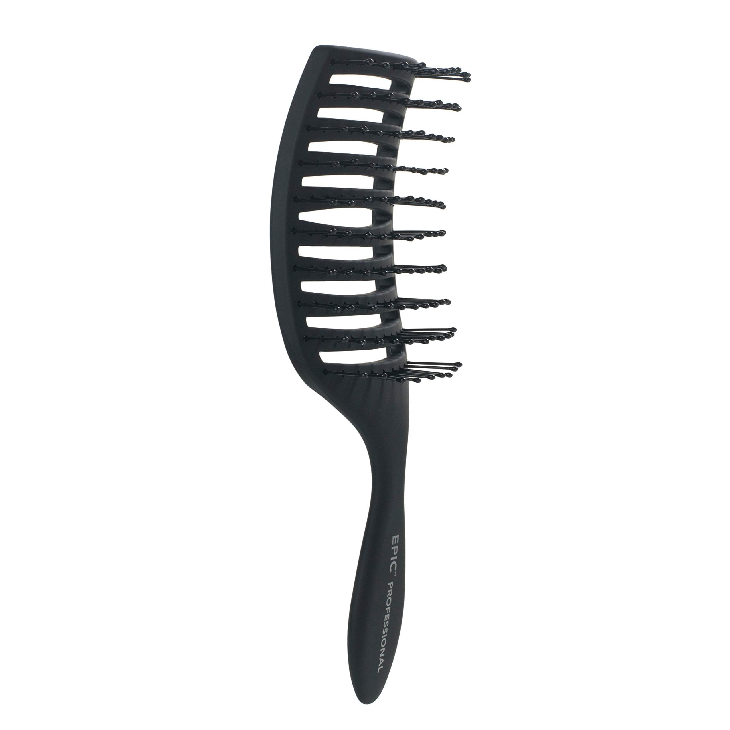 Epic Professional Quick Dry Hair Brush Black