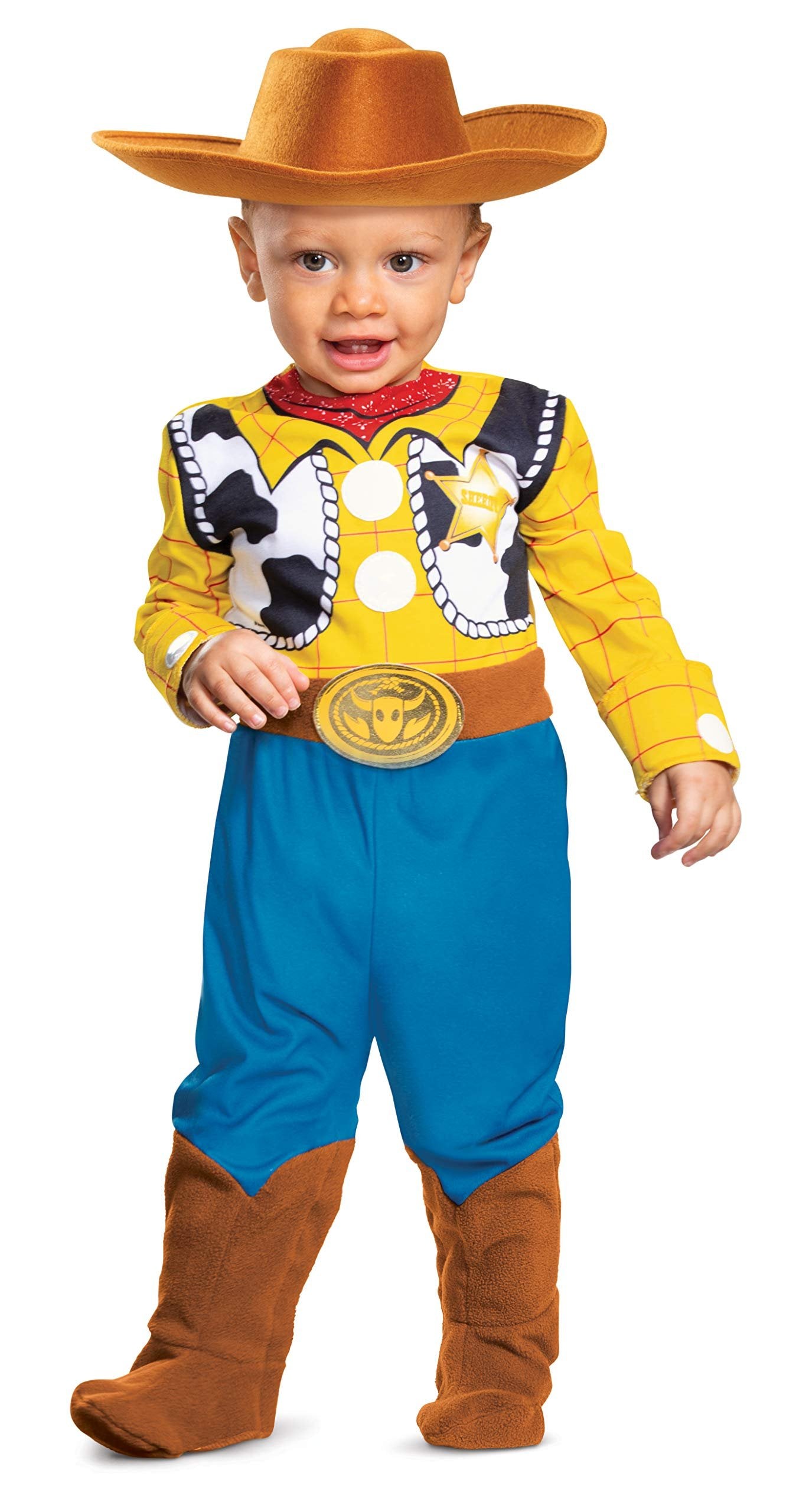 Disguise Woody Deluxe Infant Costume 12-18 Months Multi Free Shipping