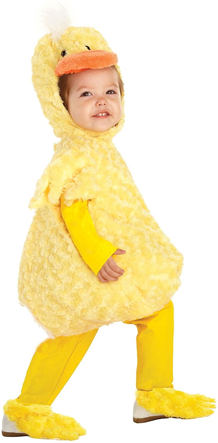 Underwraps Baby Duck Belly Costume | Yellow | Size Medium 18-24 Months | Free Shipping & Returns