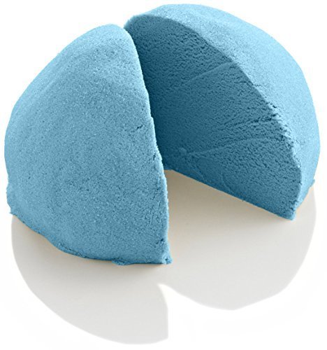 CoolSand Blue 5 Pound Refill Pack - Including: 5 Pounds Moldable Indoor Play Sand, Storage Container and Inflatable Sandbox