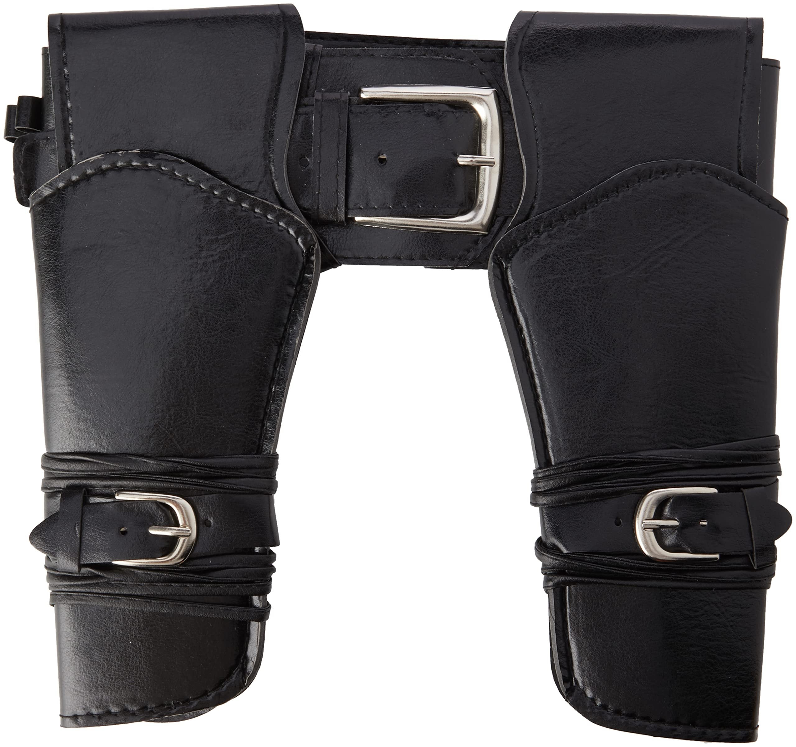 Smiffys Authentic Western Belt & 2 Holsters