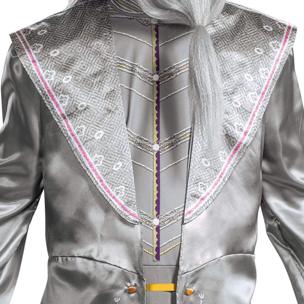Disguise mens Dumbledore Costume, Official Harry Potter Wizarding World Robe and Hat Outfit Adult Sized Costumes, Silver, XXL 50-52 US