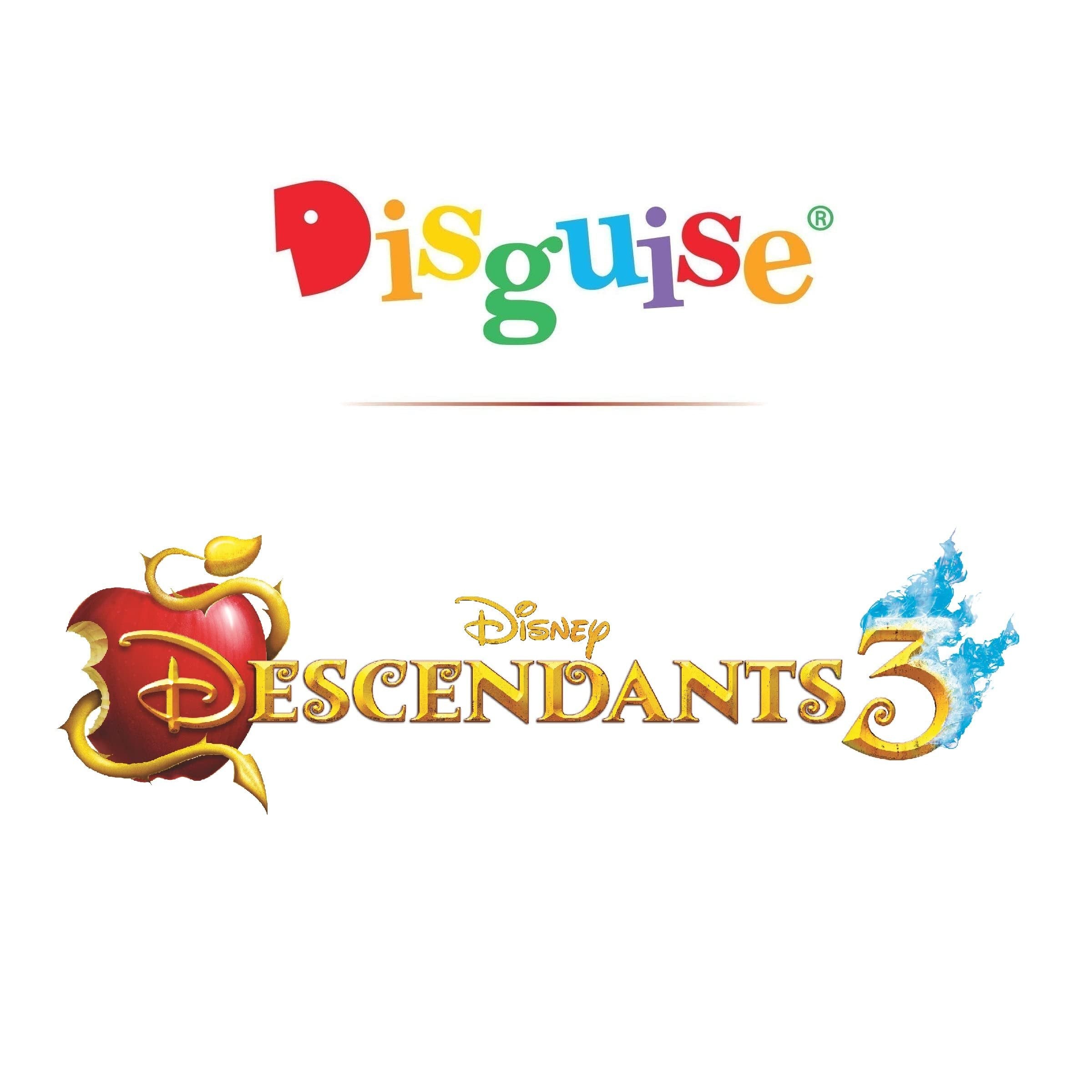 Disguise Disney Mal Descendants 3 Deluxe Girls' Costume, Purple, Medium (7-8)