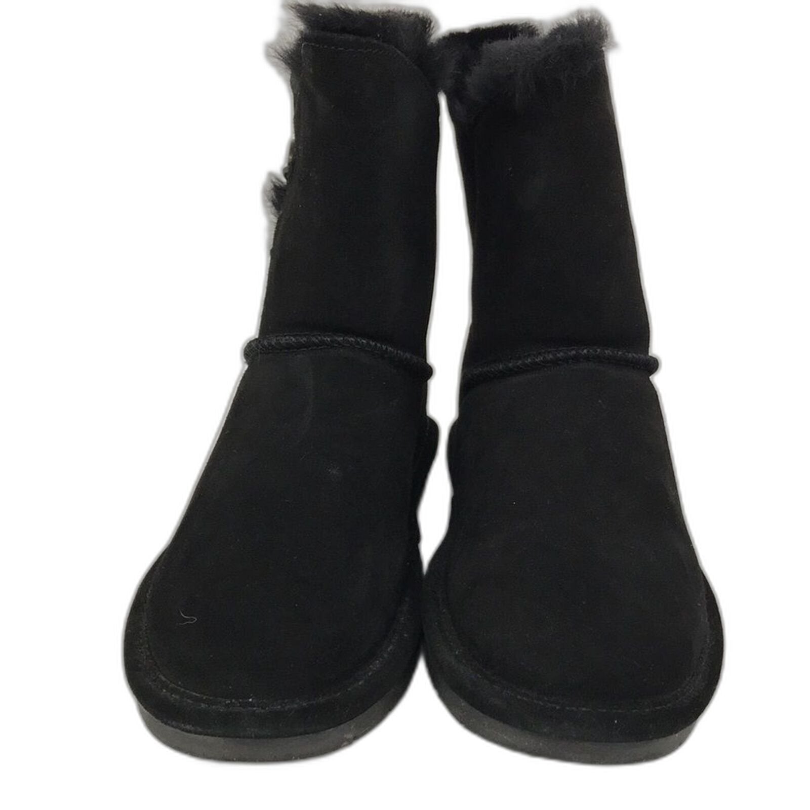 BEARPAW Womens Rosaline Black Size 8 US