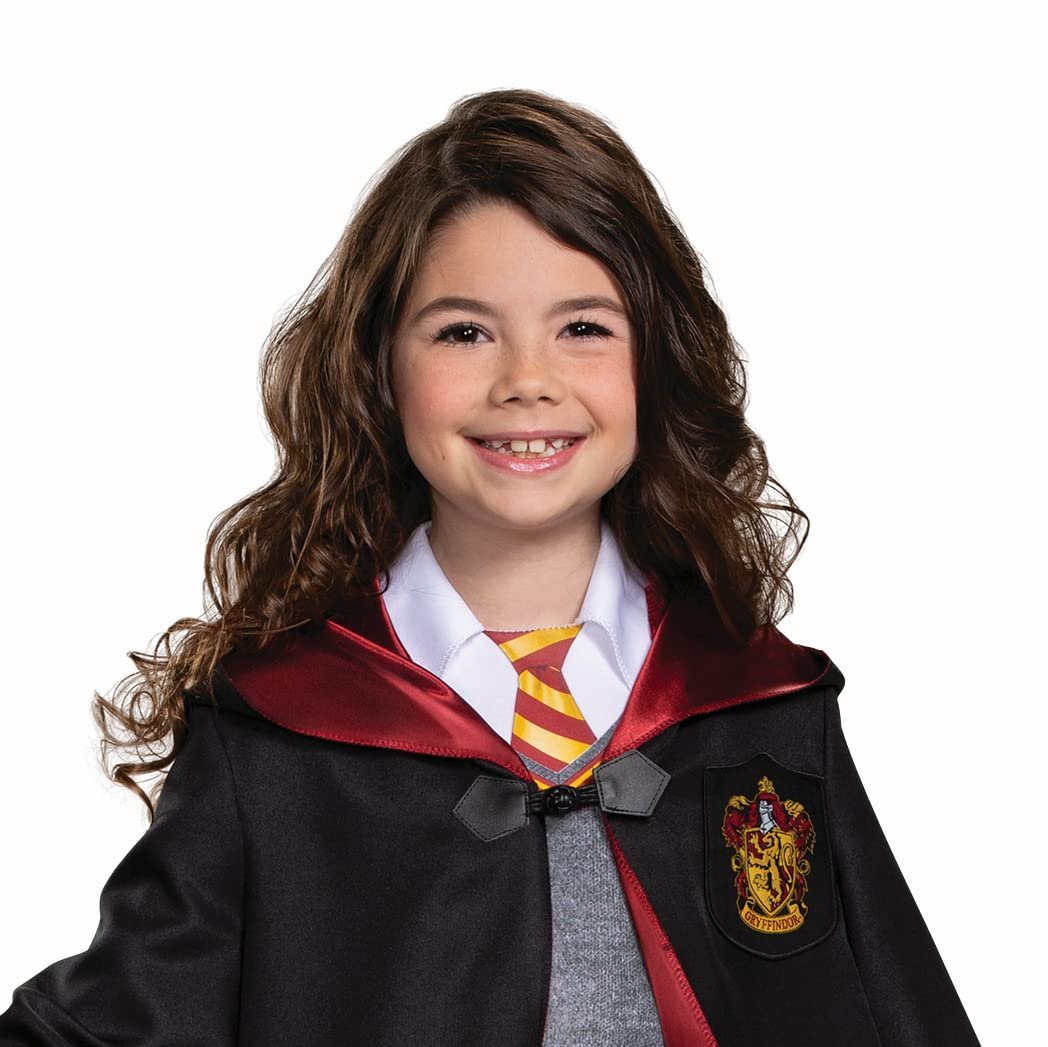 Disguise Hermione Granger Deluxe Costume - Kids Small (4-6x) Black & Red