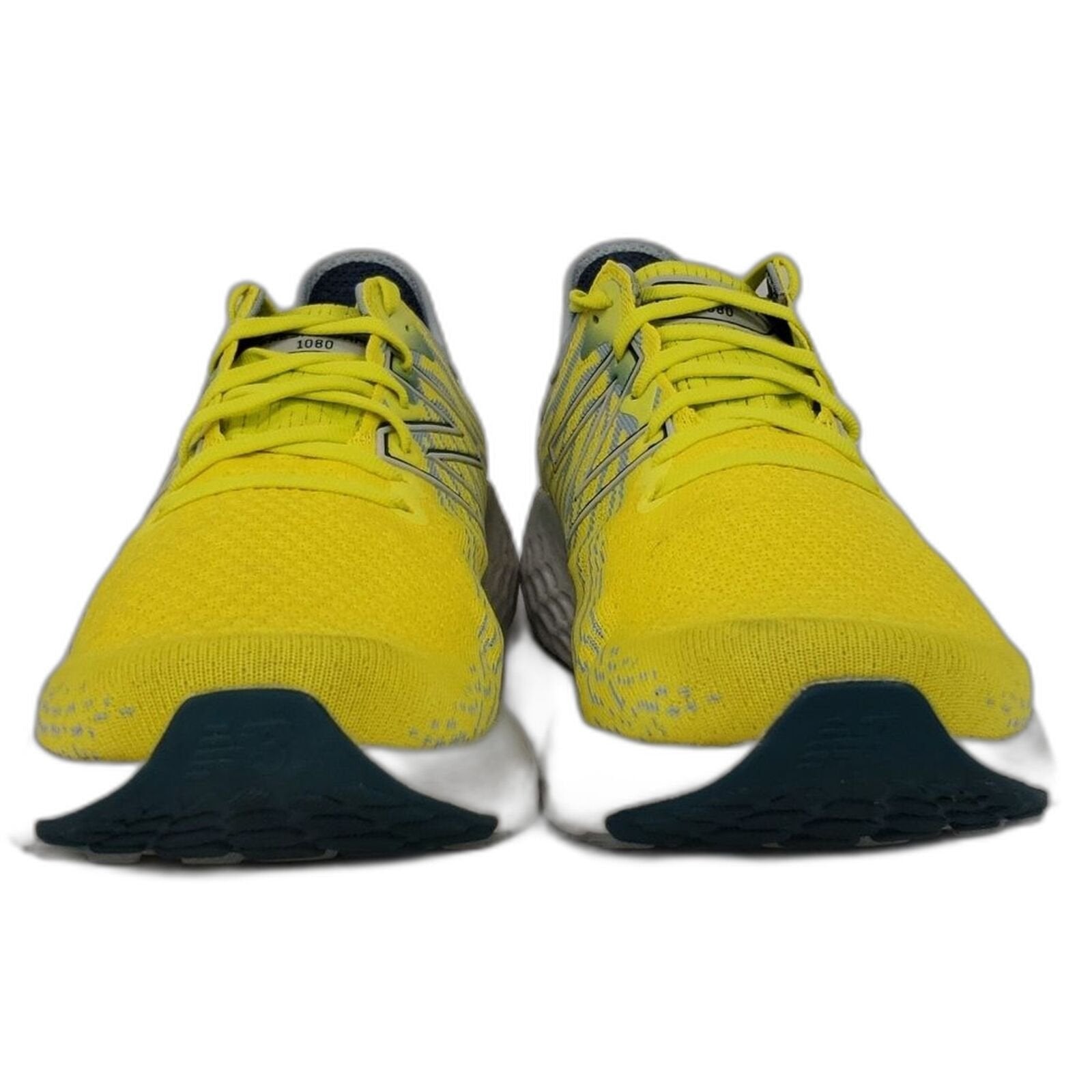 New Balance Mens Fresh Foam Running Shoe Sulphur Yellow Light Slate 10 US