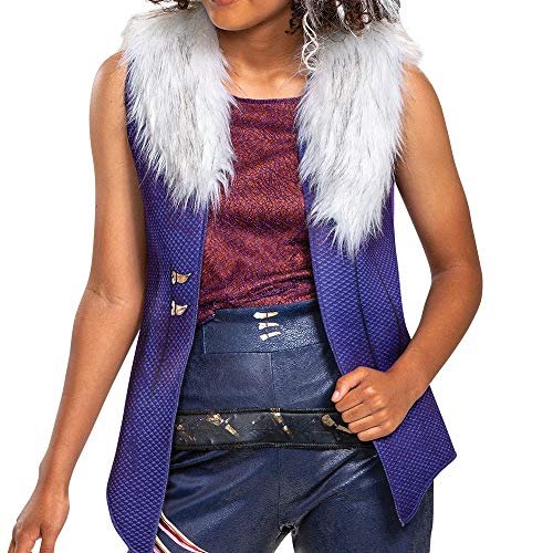 Willa Werewolf Costume, Disney Zombies-2 Character Outfit, Kids Movie Inspired Ware-Wolf Outfit, Classic Child Size Small (4-6x) Blue