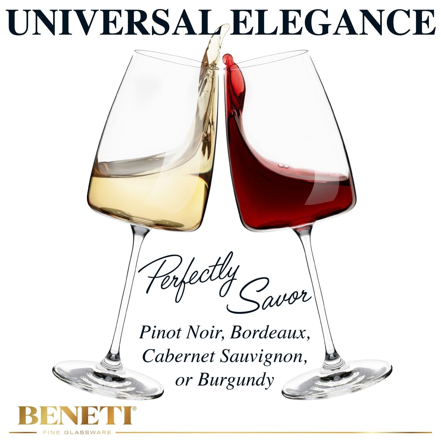 BENETI Wine Glasses Luxi