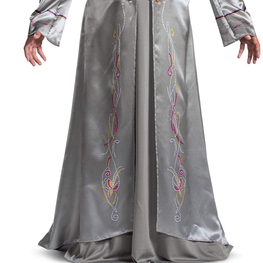 Disguise mens Dumbledore Costume, Official Harry Potter Wizarding World Robe and Hat Outfit Adult Sized Costumes, Silver, XXL 50-52 US