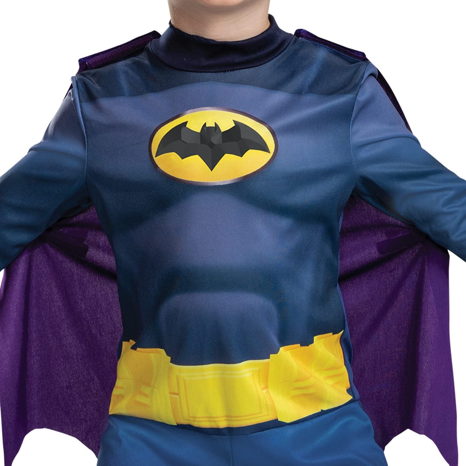 Disguise Batwheels Batman Costume for Kids, Official Batwheels Costume Outfit and Headpiece, Size (4-6)