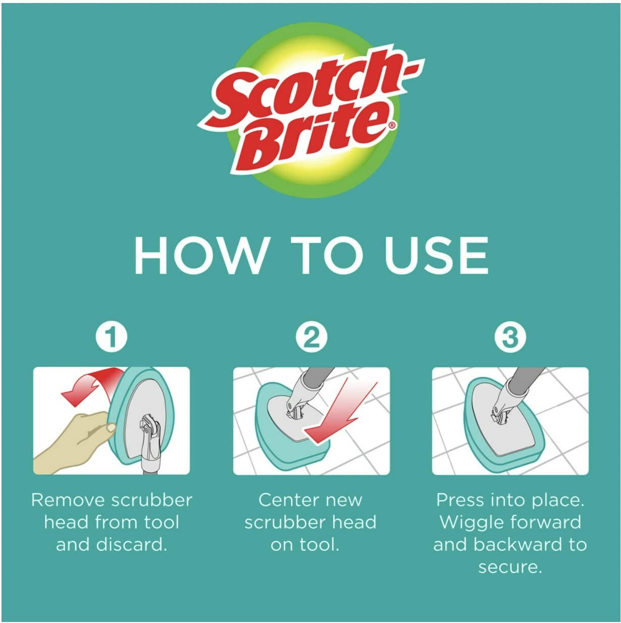 Scotch-Brite Bath Scrubber Refill