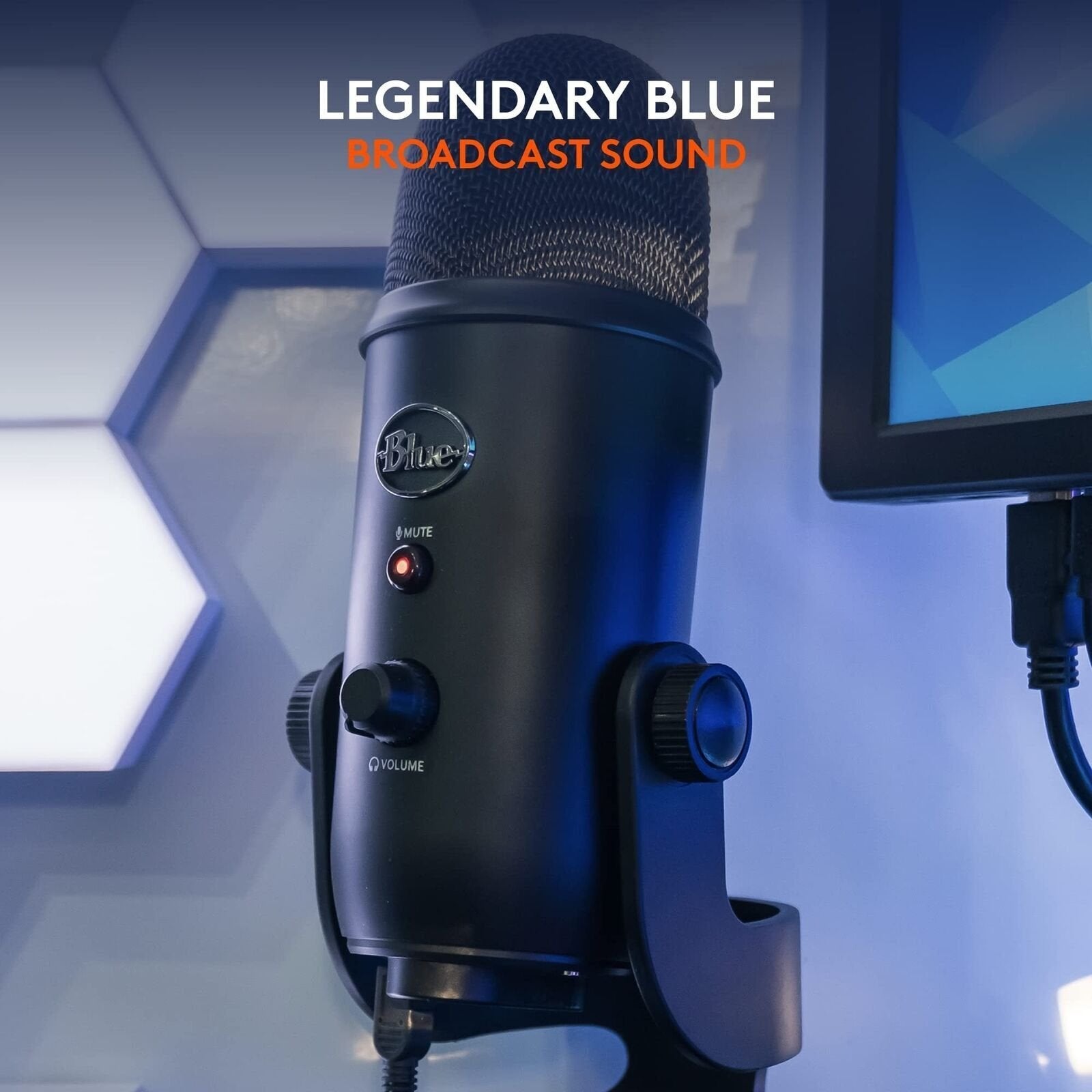 Blue Yeti USB Microphone - Blackout Edition