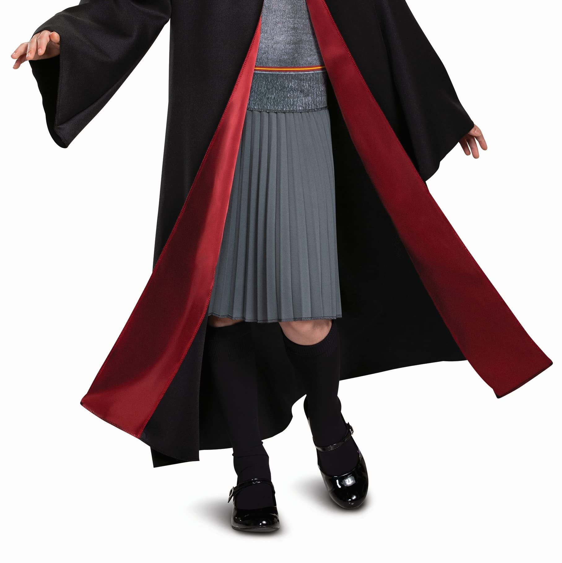 Disguise Hermione Granger Deluxe Costume - Kids Small (4-6x) Black & Red