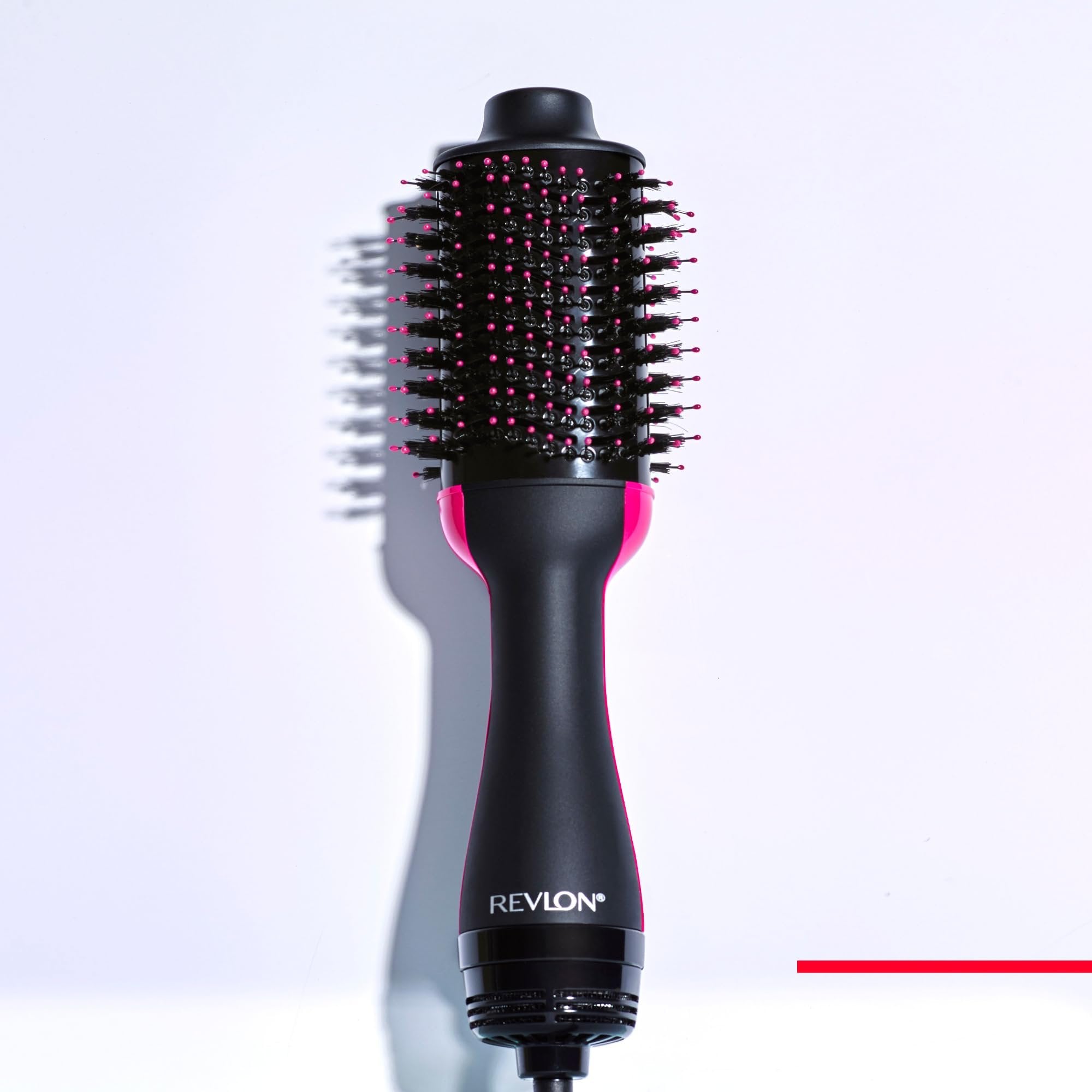 REVLON One-Step Volumizer Original 1.0 Hair Dryer and Hot Air Brush, Black