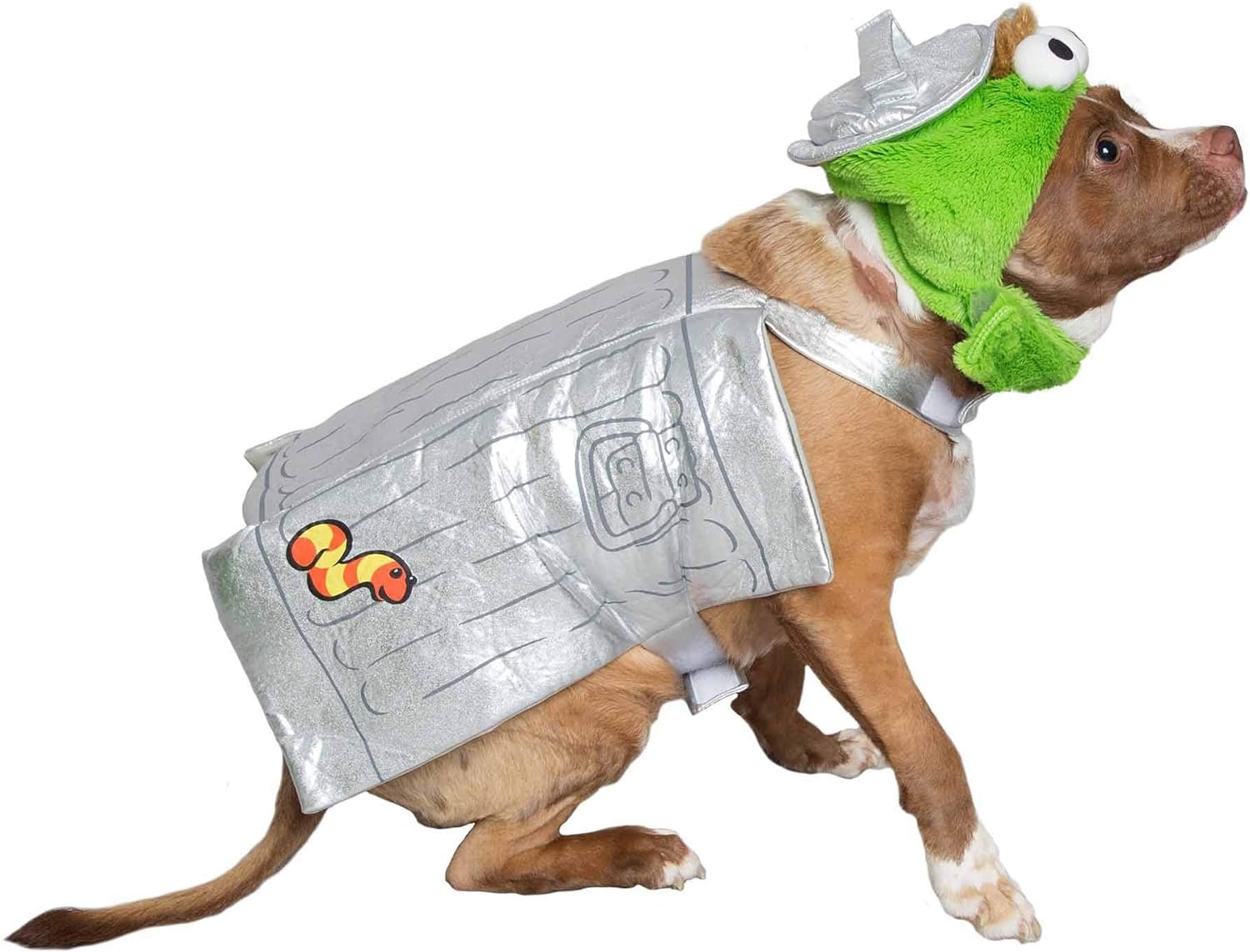 Pet Krewe Large Oscar The Grouch Dog Costume & Cat Costume Medium - Perfect for Halloween, Christmas Holiday, Parties, Photoshoots, Gifts for Dog & Cat Lovers