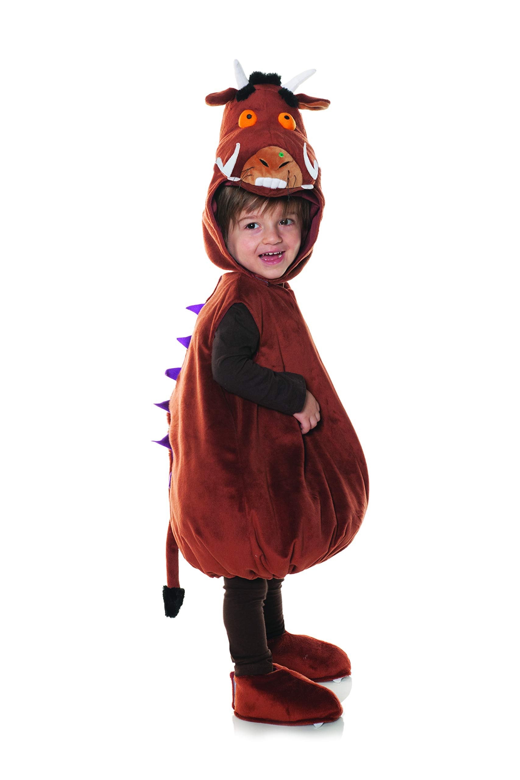 UNDERWRAPS Gruffalo Belly Babies Toddler Costume, Brown, Large (2-4t)