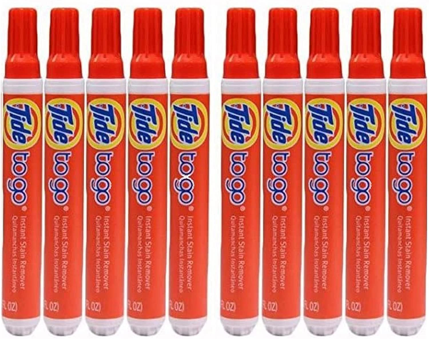 Tide Pens To go Instant Stain Remover (Pack of 10)