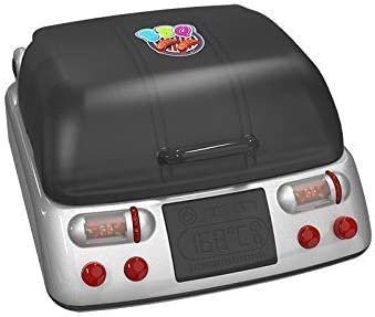 Pretend Play BBQ Grill for Kids with Lights, Sizzling Sounds and Smoke - 19 Piece Playset