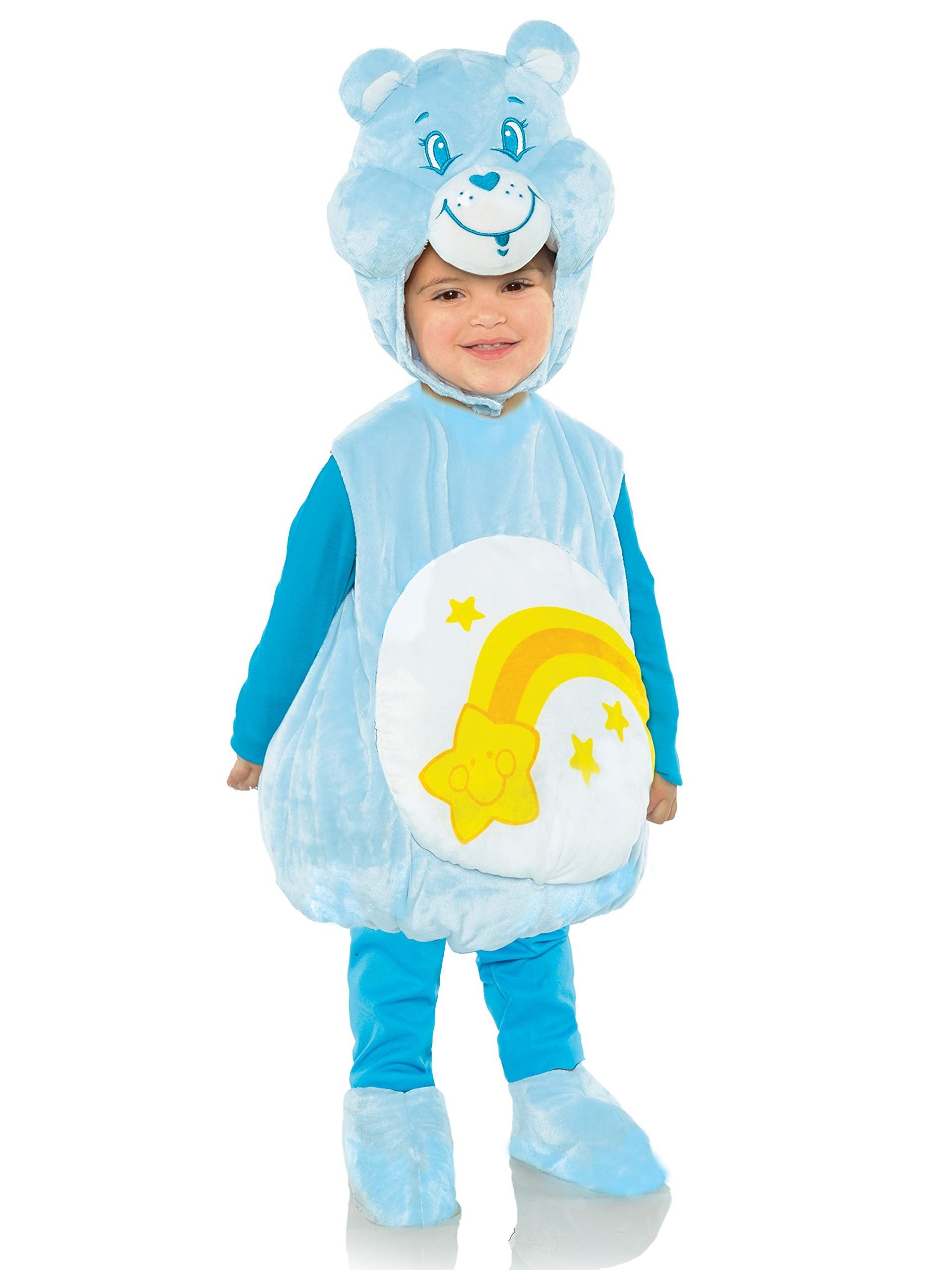 Kid's Officially Licensed Care Bears Wish Bear Toddler Costume Kit for Dress Up and Halloween - Care Bears Wish Bear