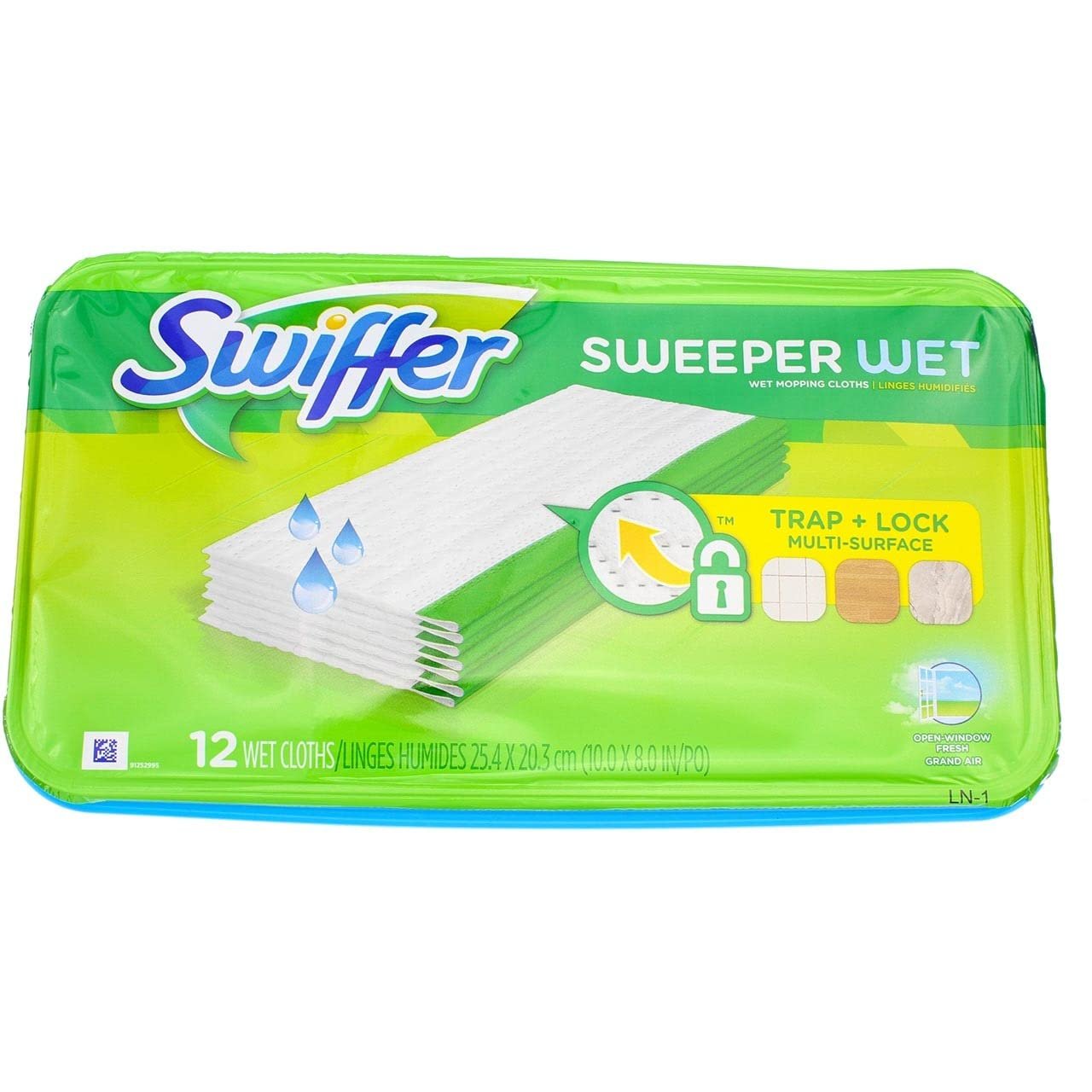 Swiffer 35154 Swiffer Wet Refills 12 Count (Pack of 5)