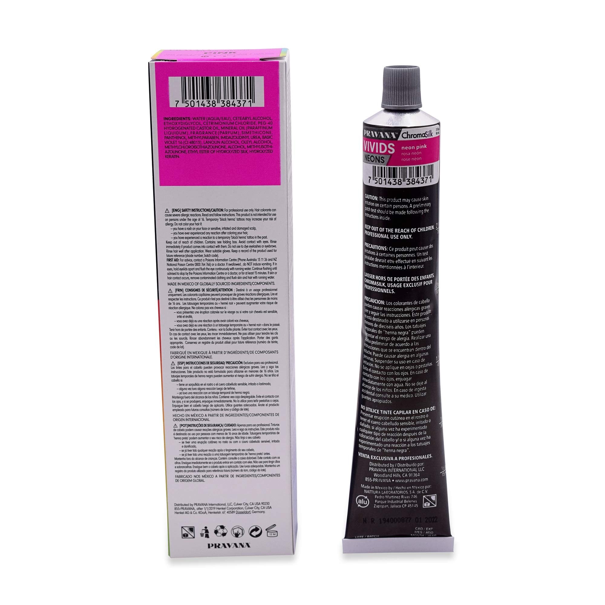 Pravana ChromaSilk Vivids (Pink) 3 fl.oz