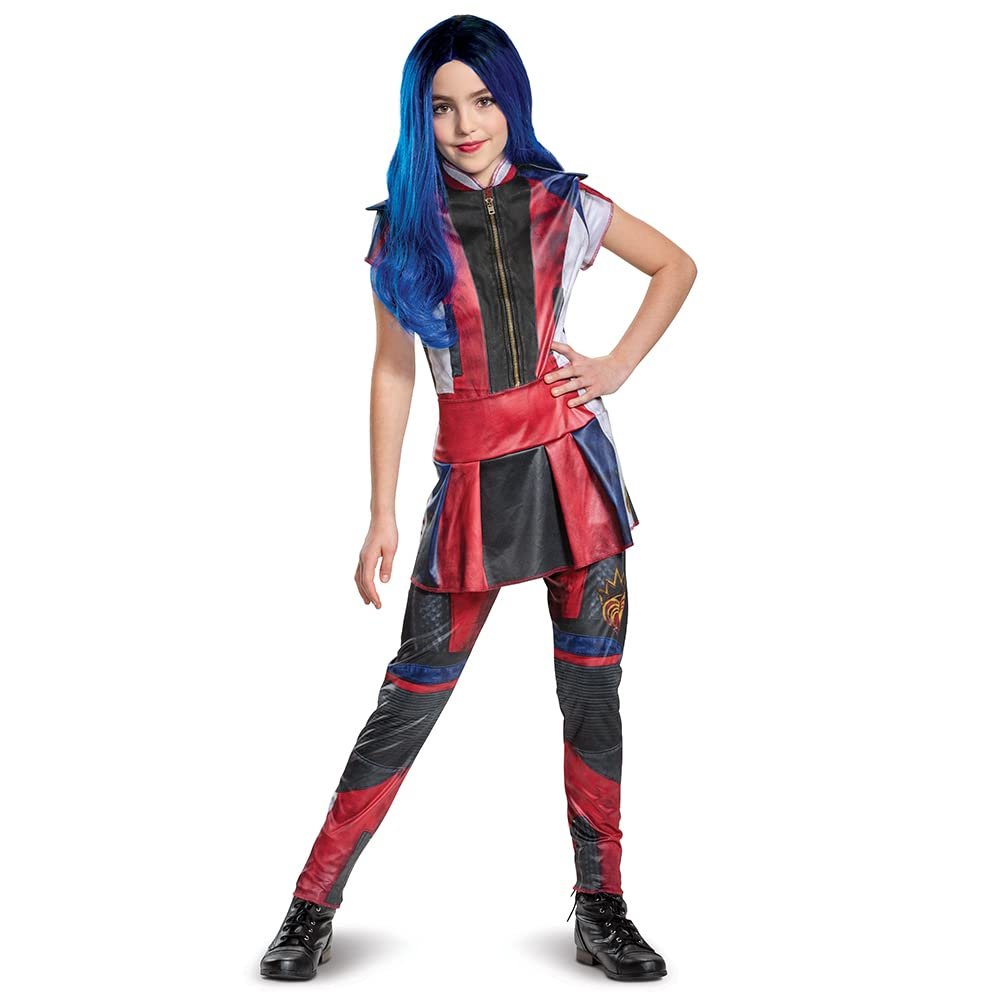 Disguise Disney Evie Descendants 3 Costume - Red, Girls' Small (4-6X)