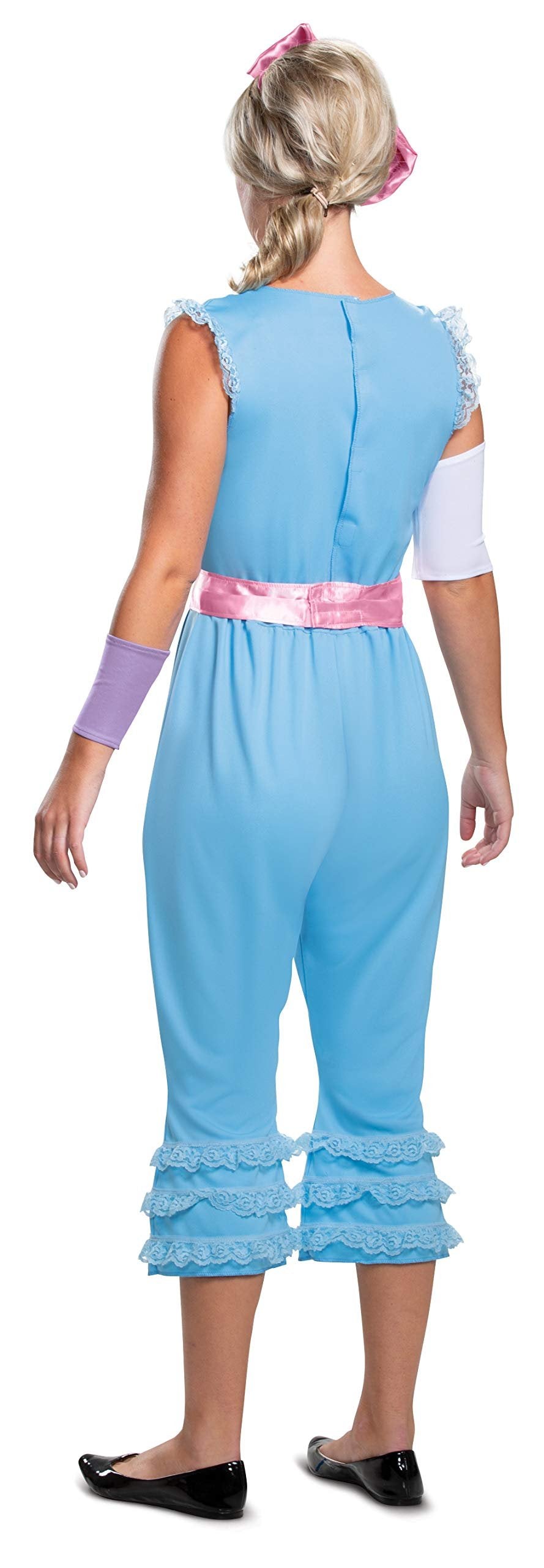 Disguise Disney Pixar Bo Peep Toy Story 4 Deluxe Women's Costume, Blue, L (12-14)