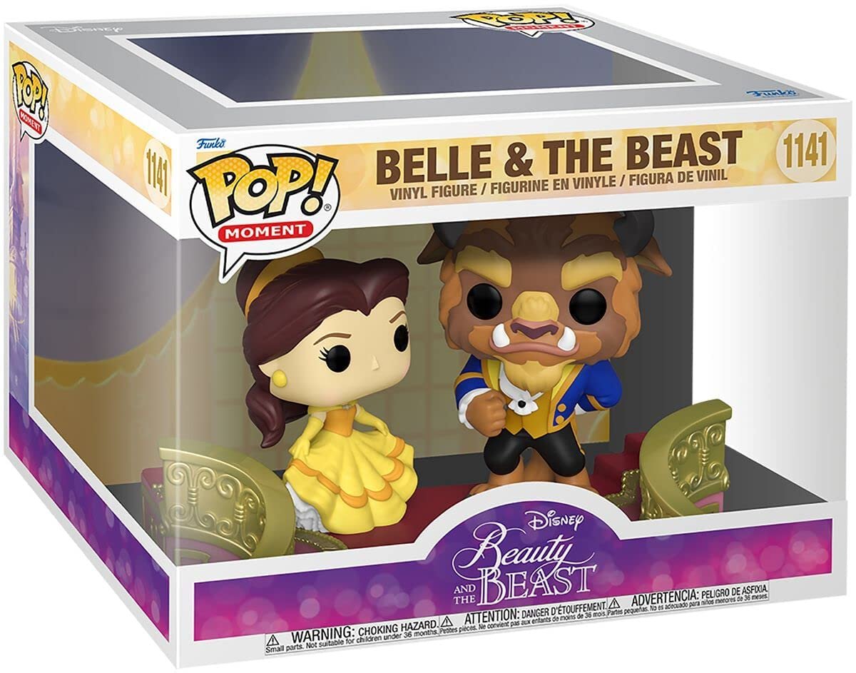 Funko Pop! Moment Disney: Beauty and The Beast- Formal Belle & Beast