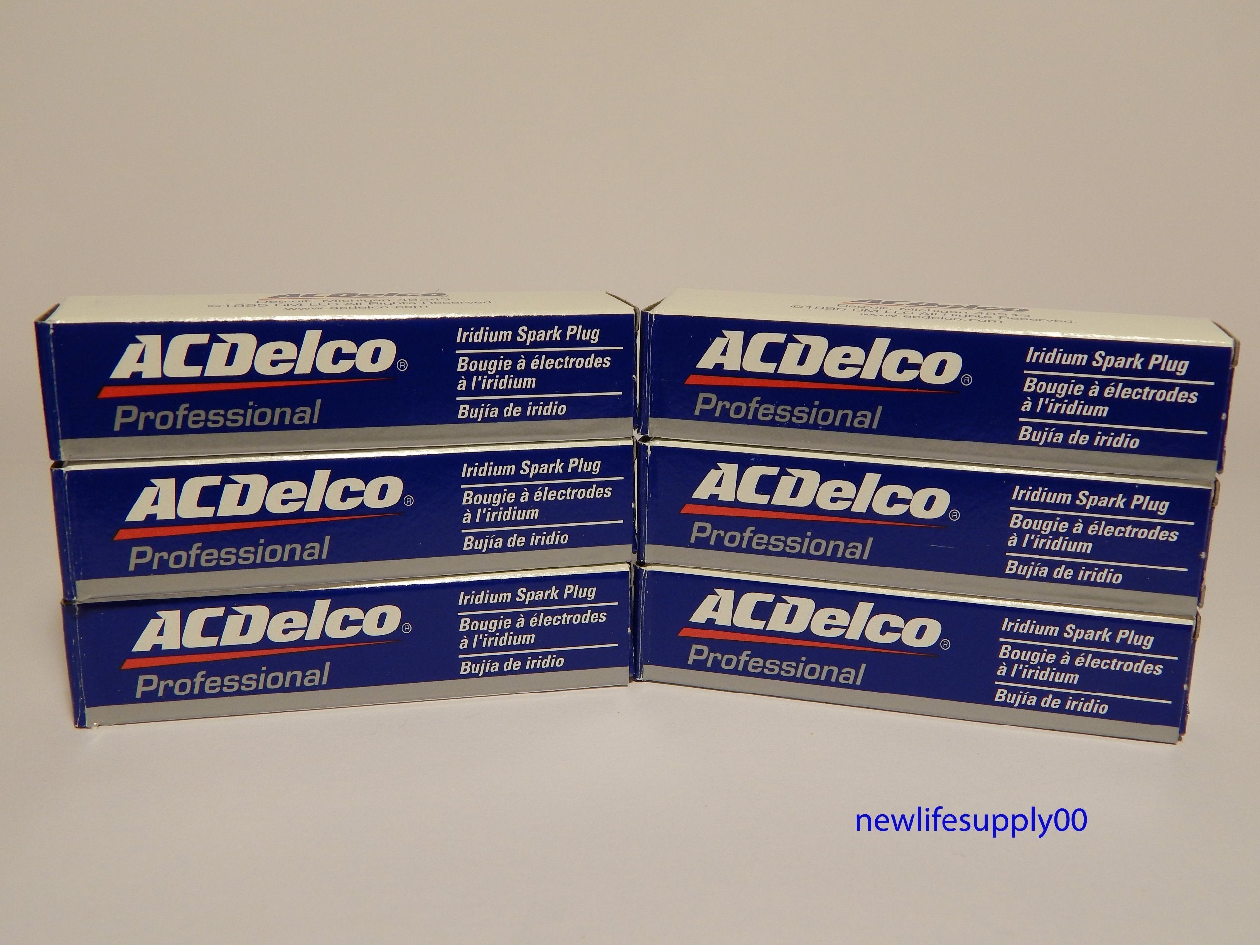 ACDelco # 41-110 Professional Iridium Spark Plug - 6 Pcs * NEW *