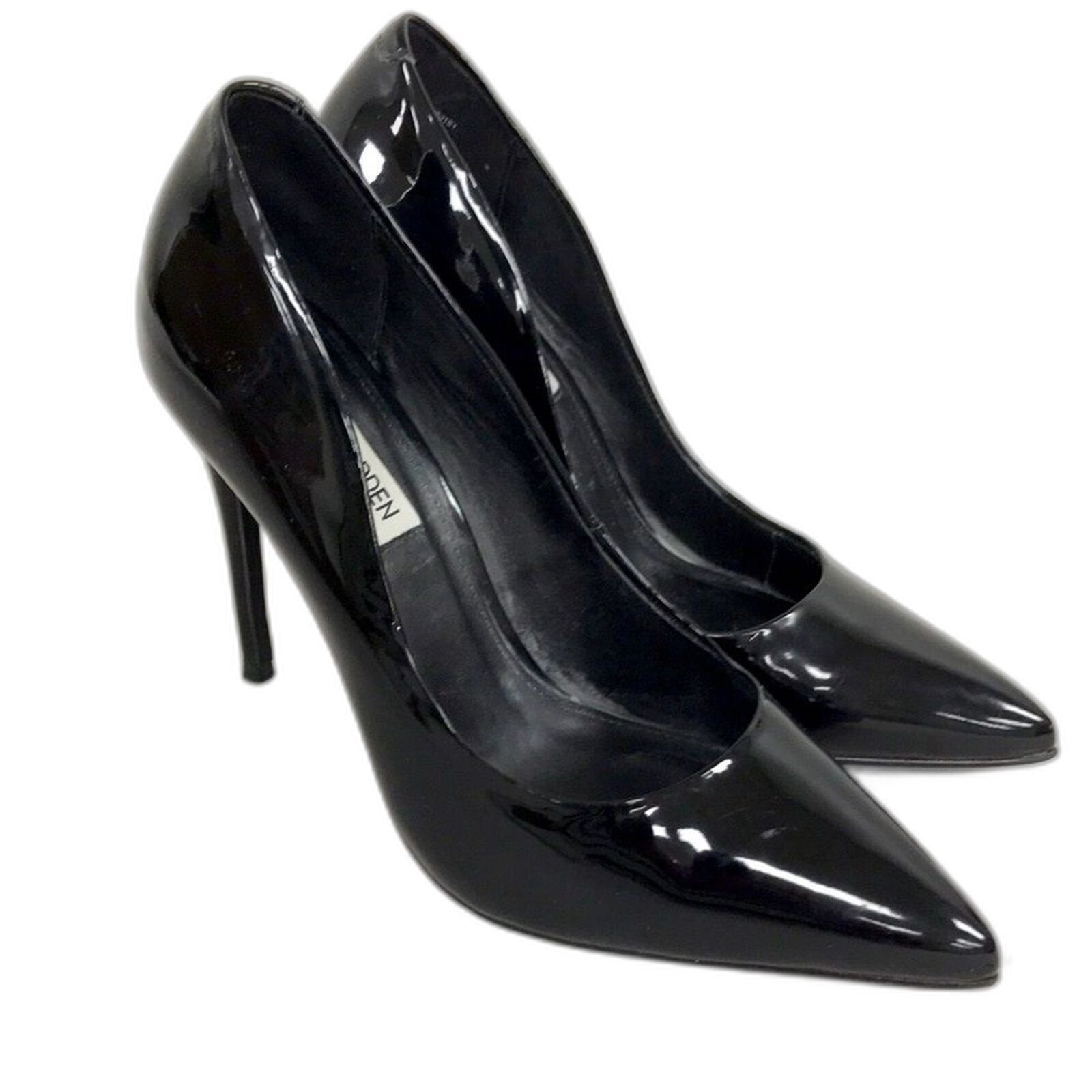 Steve Madden Womens Daisie Pump Black Patent 6.5 US