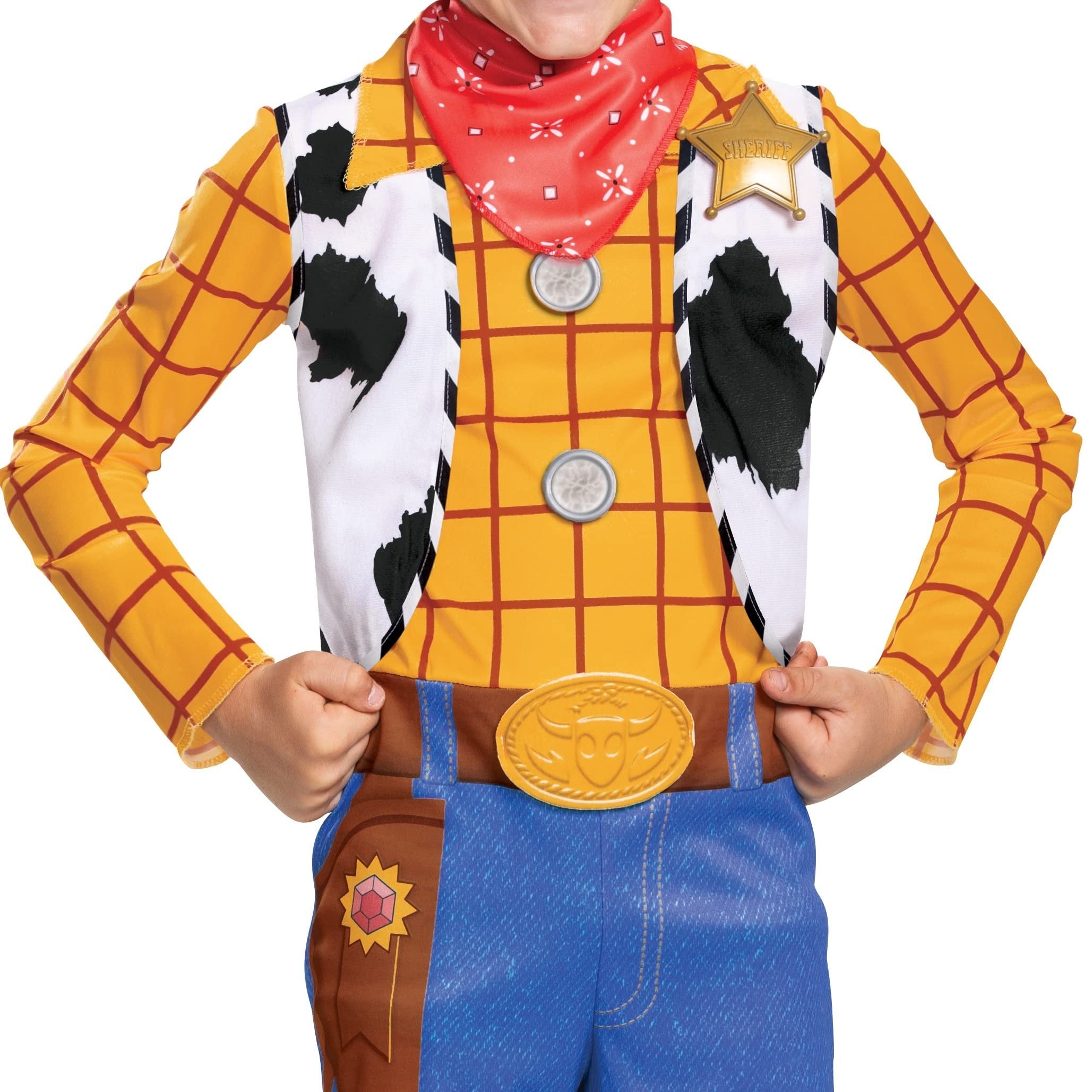 Woody Classic Toy Story 4 Child Costume, M (3T-4T)