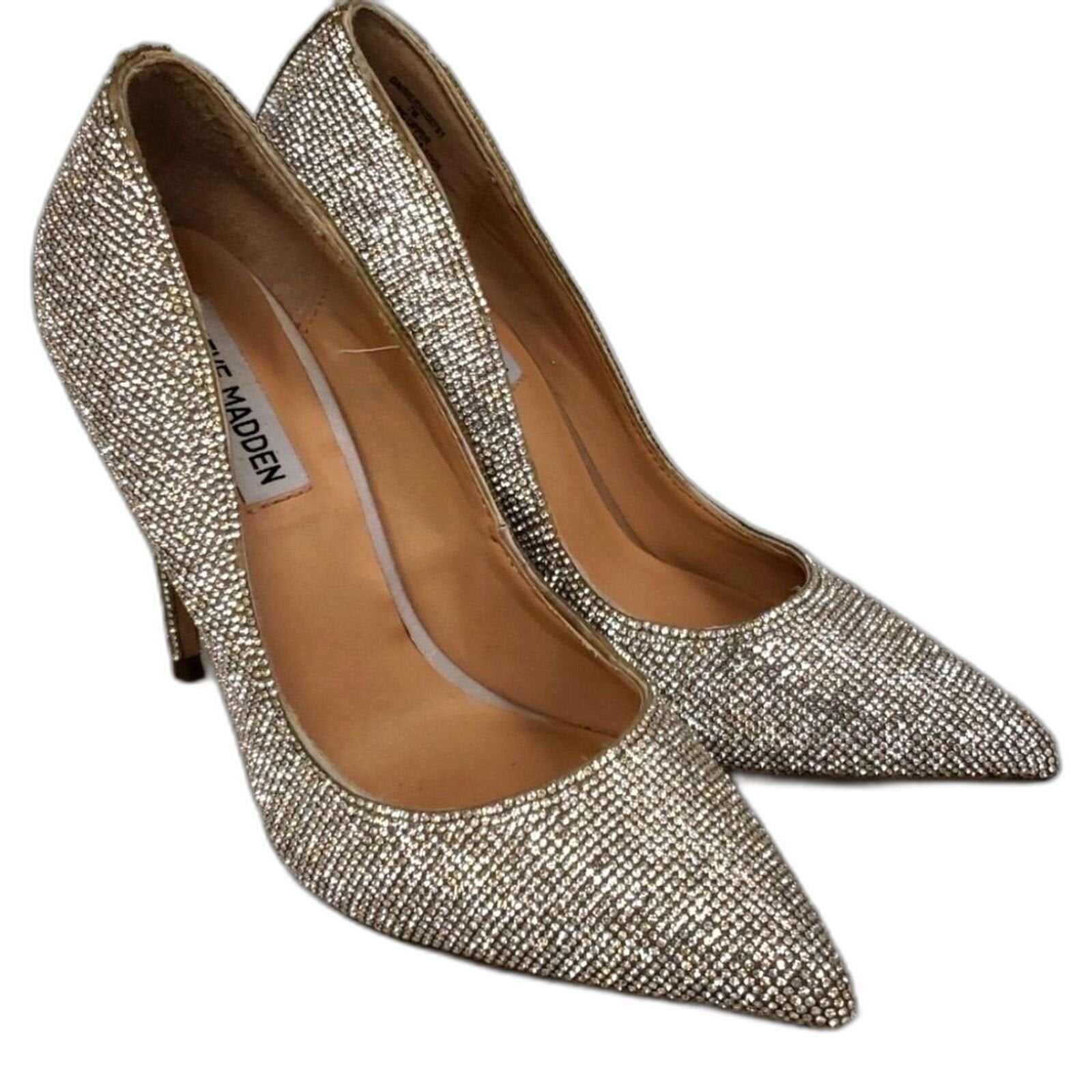 Steve Madden Womens Daisie Pump Crystal 7 US