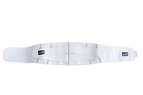 Motif Medical, Pregnancy Support Band, Relieves Pressure on the Abdomen, Lower Back, Hips, and Pelvis, White - Medium